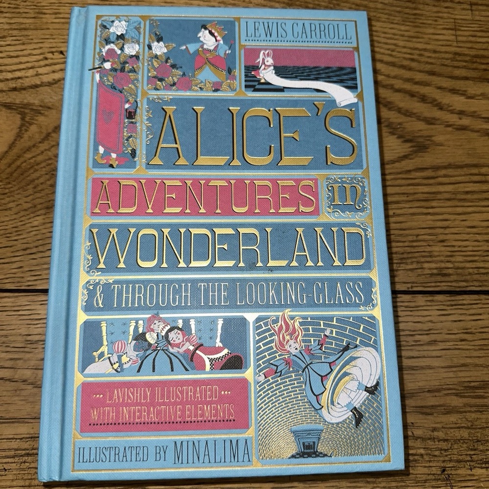 Alice's Adventures in Wonderland Lewis Carroll (MinaLima‎ Edition Hardcover)